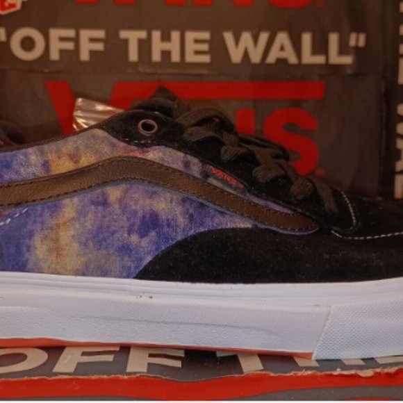 Vans Kyle Walker Tie Dye Terry Black Multi Color Men's 13 VN0A5JIEBML - Picture 3 of 13